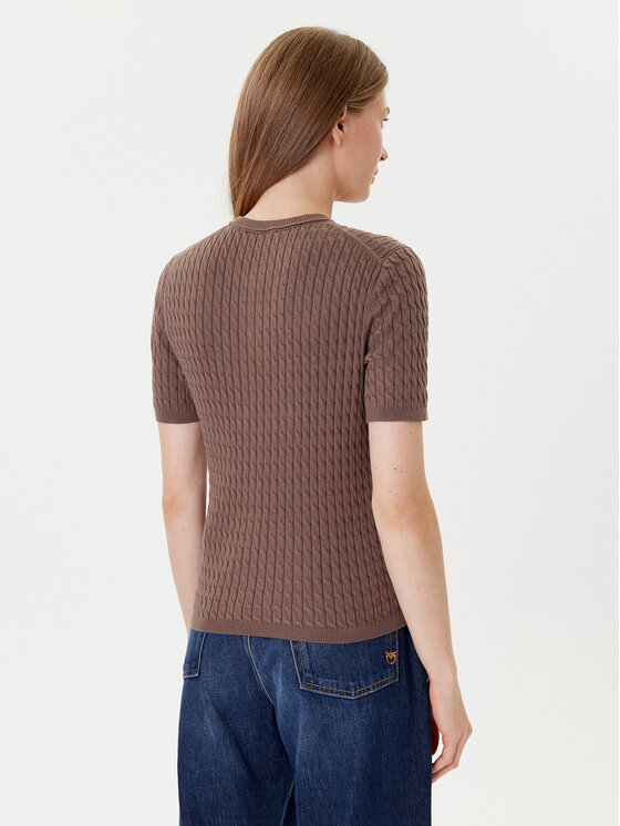 Tommy Hilfiger Tommy Hilfiger Kardigan WW0WW45707 Smeđa Slim Fit