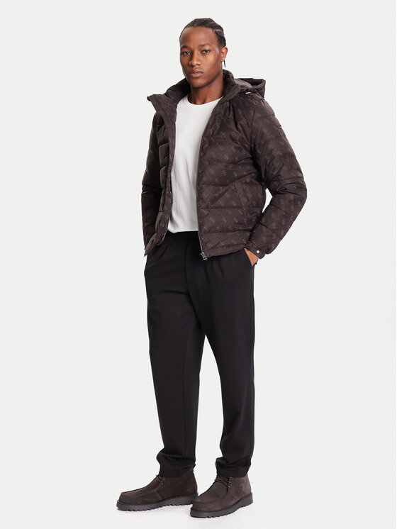 Guess Guess Zimné bundy M5BL0B W2322 Hnedá Relaxed Fit
