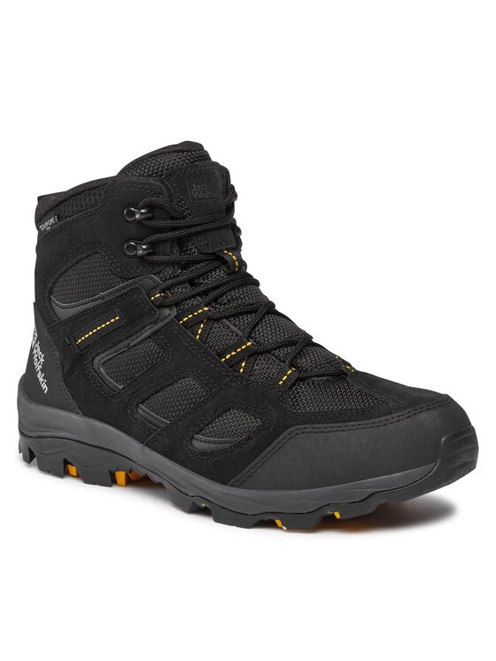 Jack Wolfskin Jack Wolfskin Trekking čevlji Vojo 3 Texapore Mid M 4042462 Črna