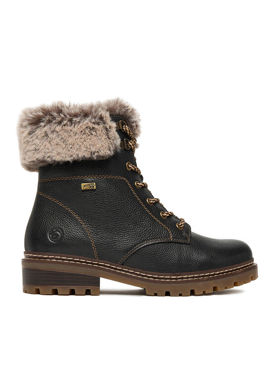 Remonte Remonte Schnürschuhe CEO-D0B74-01 Schwarz