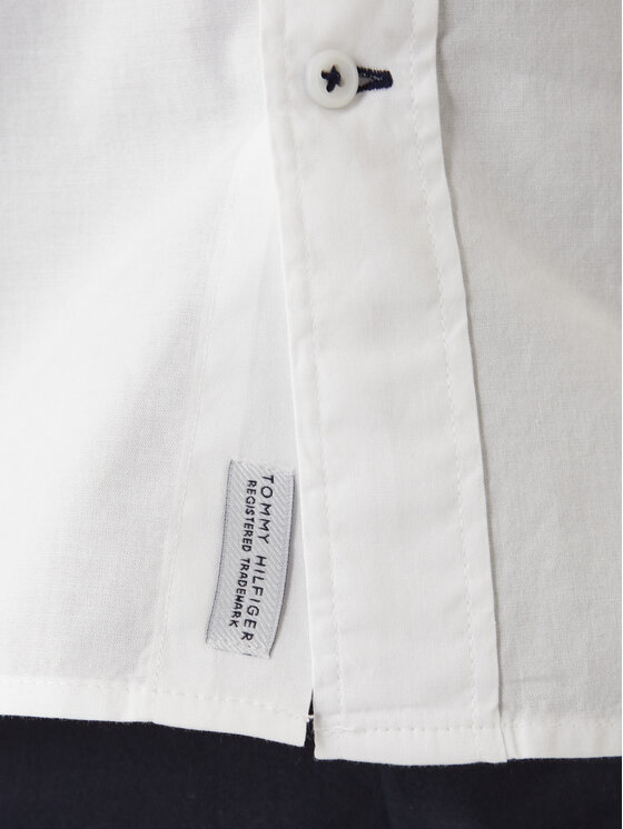Tommy Hilfiger Tommy Hilfiger Риза Core Flex Poplin MW0MW25035 Бял Regular Fit
