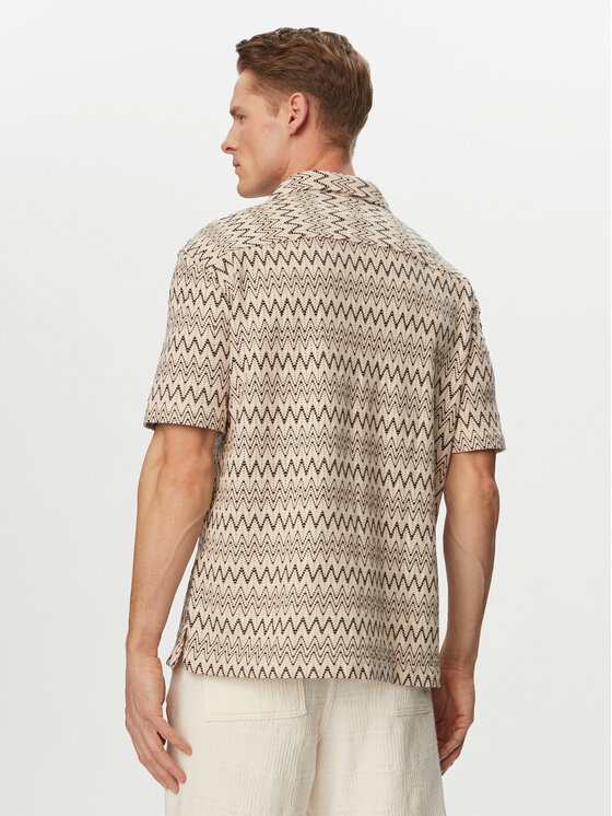 JOOP! Jeans JOOP! Jeans Hemd Hanau 30102538 Beige Regular Fit