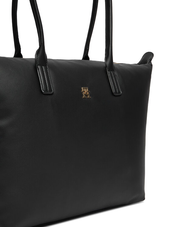 Tommy Hilfiger Tommy Hilfiger Ročna torba Popette Soft AW0AW17705 Črna