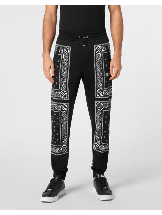 PHILIPP PLEIN PHILIPP PLEIN Joggers kalhoty 23063 Černá Jogger Fit