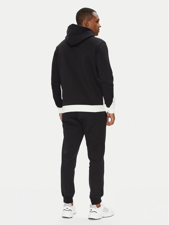 adidas adidas Sportinis kostiumas Fleece Colorblock KB5264 Juoda Regular Fit