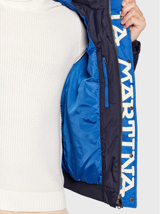 La Martina La Martina Giubbotto piumino UMO602 PA003 Blu scuro Regular Fit