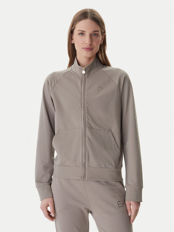 EA7 Emporio Armani Bluză 7W000457 AF13135 Maro Regular Fit