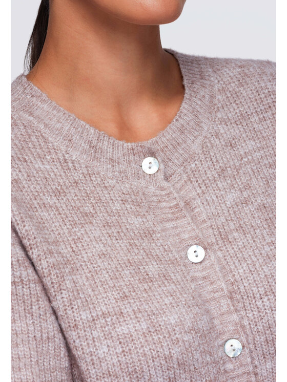 Ombre Ombre Bluzka OW-TS-E0091 Różowy Relaxed Fit