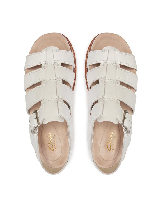 Clarks Clarks Босоніжки Orianna Twist 26176318 Білий