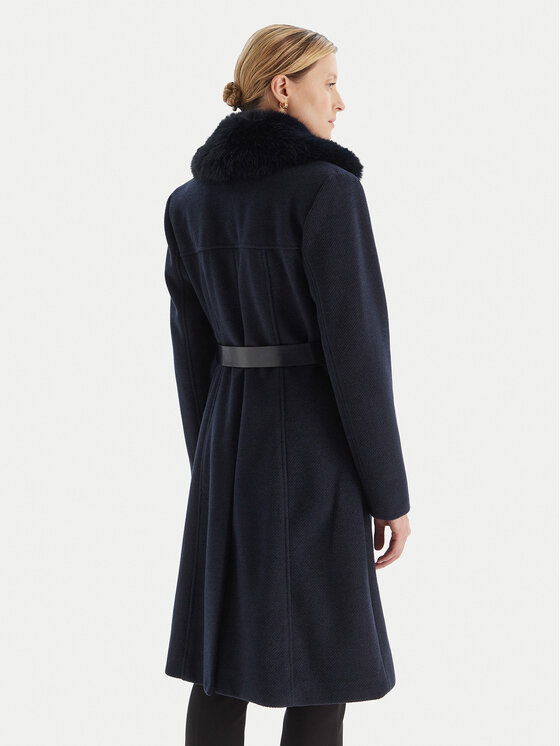 Guess Guess Prehodni plašč W5BL25 W2672 Mornarsko modra Regular Fit