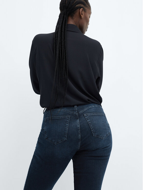 Mango Mango Farmer Pushup 57055955 Sötétkék Skinny Fit