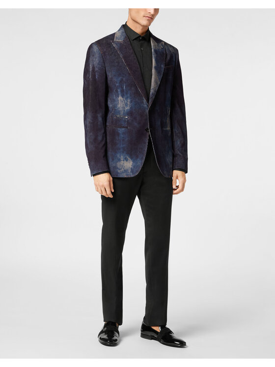 PHILIPP PLEIN PHILIPP PLEIN Sako 22905 Světle modrá Regular Fit