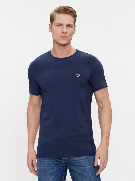 Guess Guess Póló szett U97G02 KCD31 Sötétkék Regular Fit