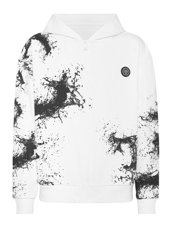 Plein Sport Plein Sport Felpa 28321 Bianco Regular Fit