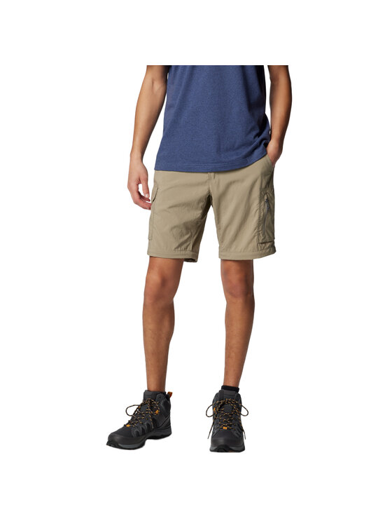 Columbia Columbia Spodnie dresowe Columbia Silver Ridge Utility Convertible Pant Beżowy Regular Fit
