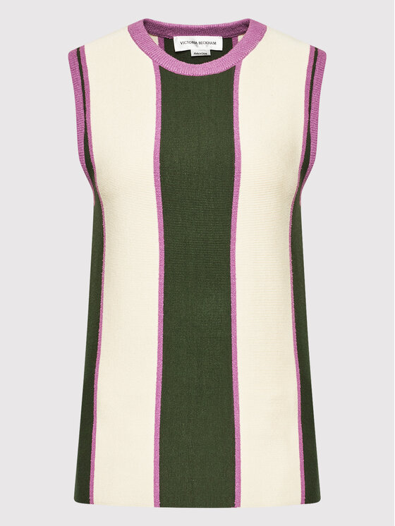 Victoria Victoria Beckham Victoria Victoria Beckham Блуза 1322KTP003790A Цветен Regular Fit