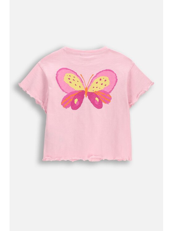 Coccodrillo Coccodrillo T-Shirt WC6143206WGK-007 Różowy Regular Fit