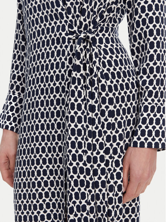 Olsen Olsen Rochie tip cămașă 13001803 Bleumarin Regular Fit