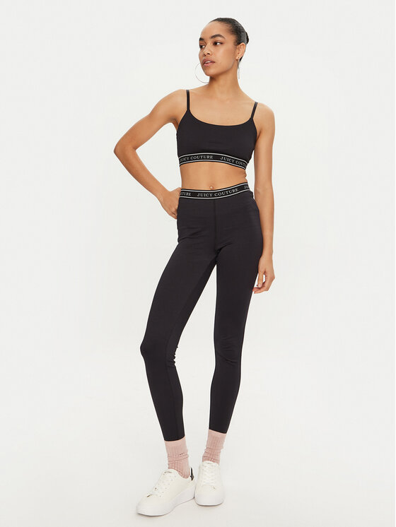 Juicy Couture Juicy Couture Biustonosz sportowy JCSNS224412 Czarny