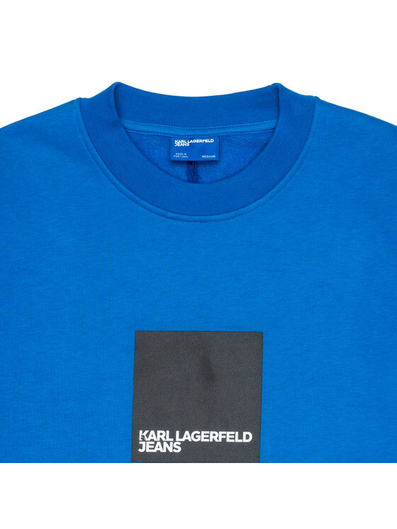 KARL LAGERFELD KARL LAGERFELD Felpa kl231d1804-bl Turchese Regular Fit