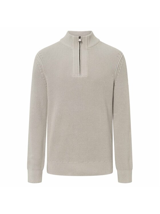 JOOP! Jeans JOOP! Jeans Sweter 26902 Szary Comfort Fit