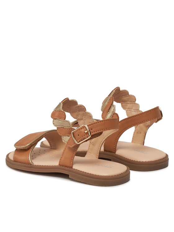 Geox Geox Sandały J Sandal Karly Girl J4535G 054AJ C5B2U S Beżowy
