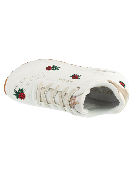 Skechers Skechers Sneakersy Uno - Champagne and Roses Biały