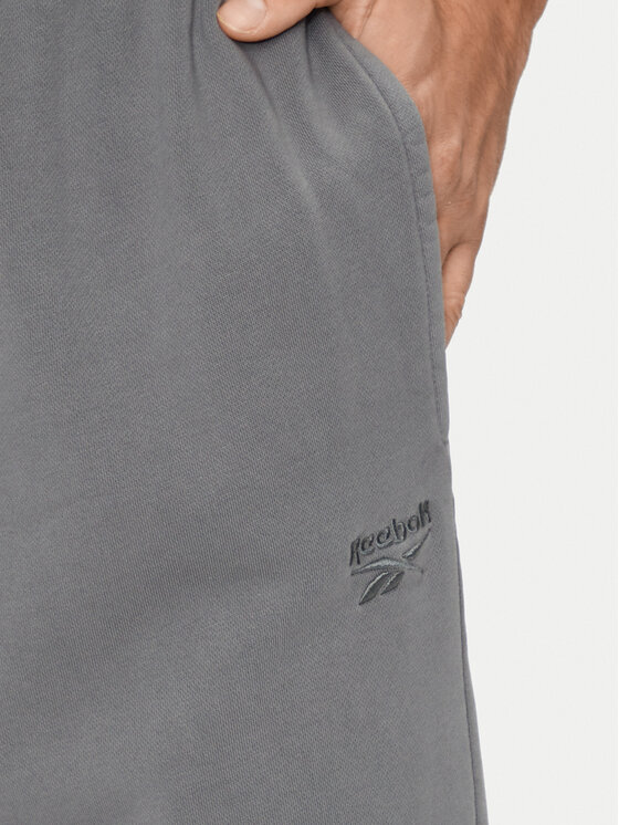 Reebok Reebok Долнище анцуг Ri Washed 100200154 Сив Regular Fit