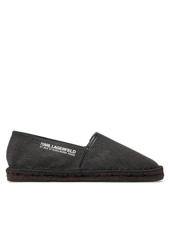 Férfi Espadrilles KARL LAGERFELD, Méret: 40, Fekete, KL70119