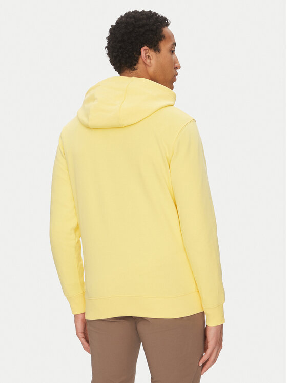Tommy Hilfiger Tommy Hilfiger Суитшърт Center Stack MW0MW38672 Жълт Regular Fit