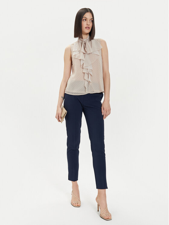 Rinascimento Rinascimento Bluza CFC0118527003 Bež Regular Fit