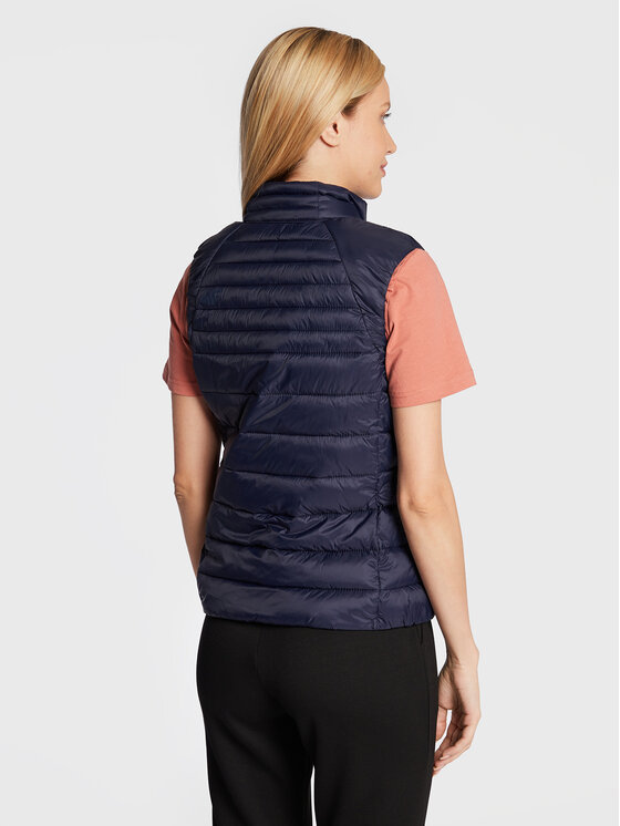 4F 4F Bezrękawnik H4Z22-KUDP001 Granatowy Regular Fit