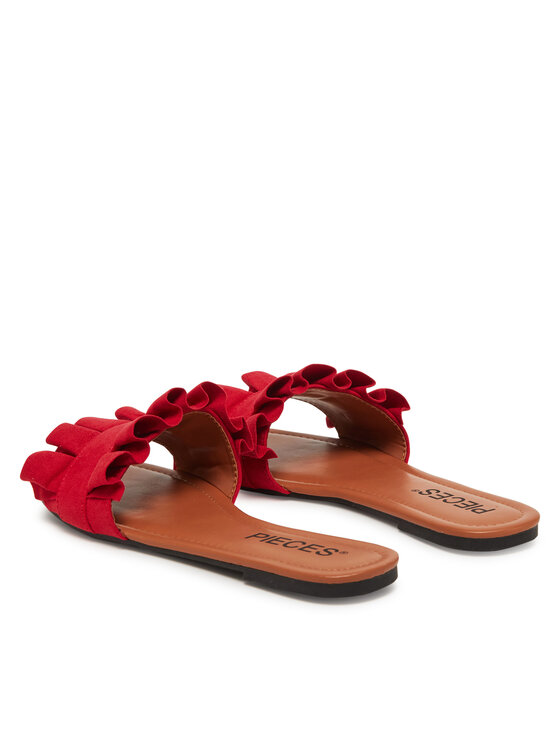 Pieces Pieces Ciabatte Nola 17101699 Rosso