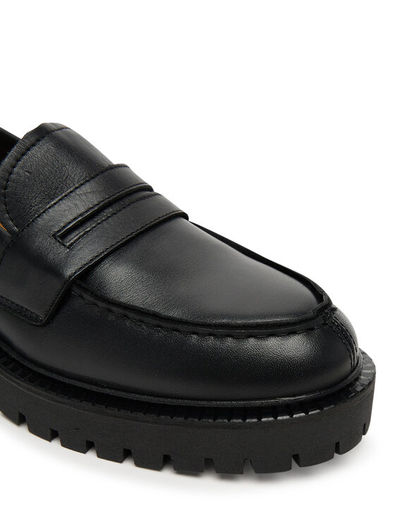 Marc O'Polo Marc O'Polo Chunky loafers SS2M3011 Nero