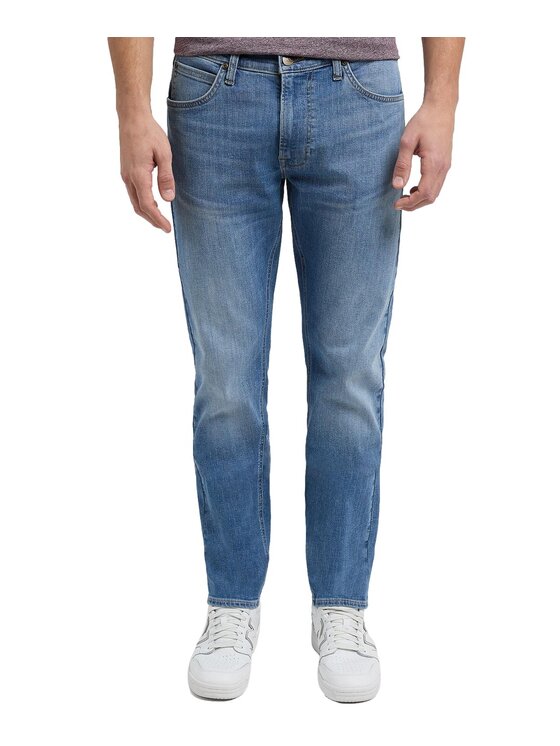 Lee Lee Jeansy 112346322 Niebieski Regular Fit