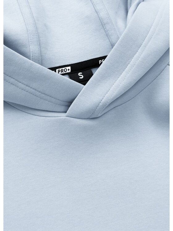 PITBULL PITBULL Bluza DISCOVERY Błękitny Regular Fit