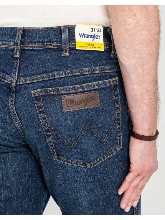 Wrangler Wrangler Jeansy TEXAS Niebieski Straight Fit