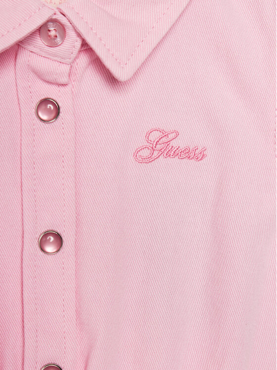 Guess Guess Vestito da giorno K4GK01 WG5P0 Rosa Regular Fit