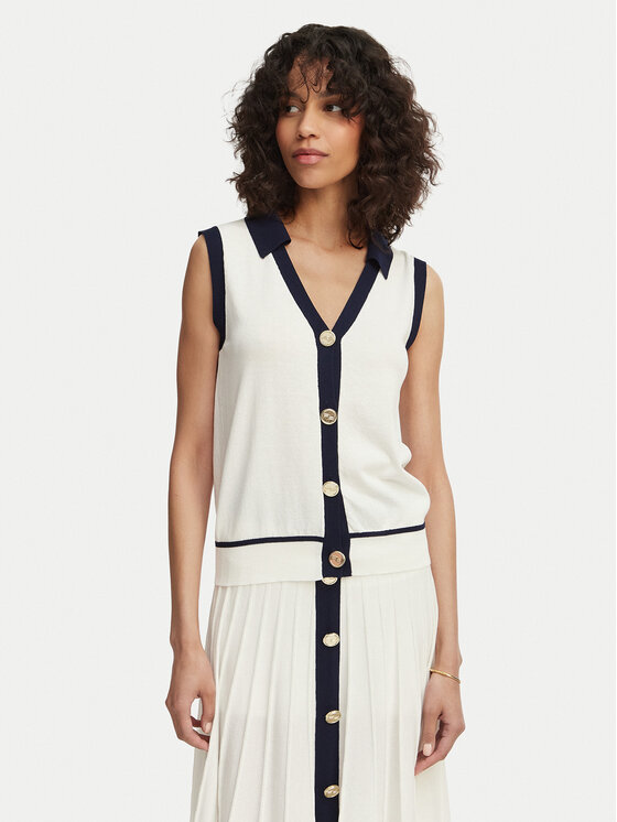 Artigli Artigli Kardigan ACMA004458 Bijela Regular Fit