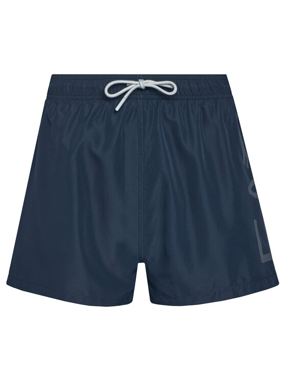EA7 Emporio Armani Pantaloni scurți pentru înot 7M002001 AF14497 MB010 Bleumarin Regular Fit