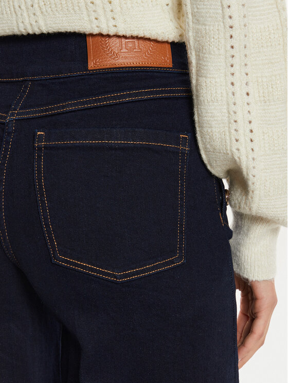 Silvian Heach Silvian Heach Jeans Moldner GPA24304JE Blu scuro Wide Leg