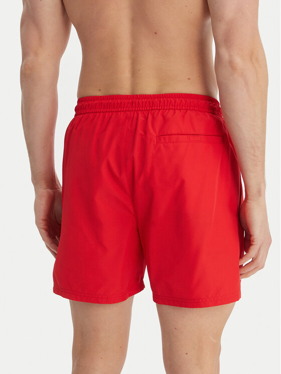Calvin Klein Swimwear Calvin Klein Swimwear Úszónadrág LV00N61027 Piros Regular Fit
