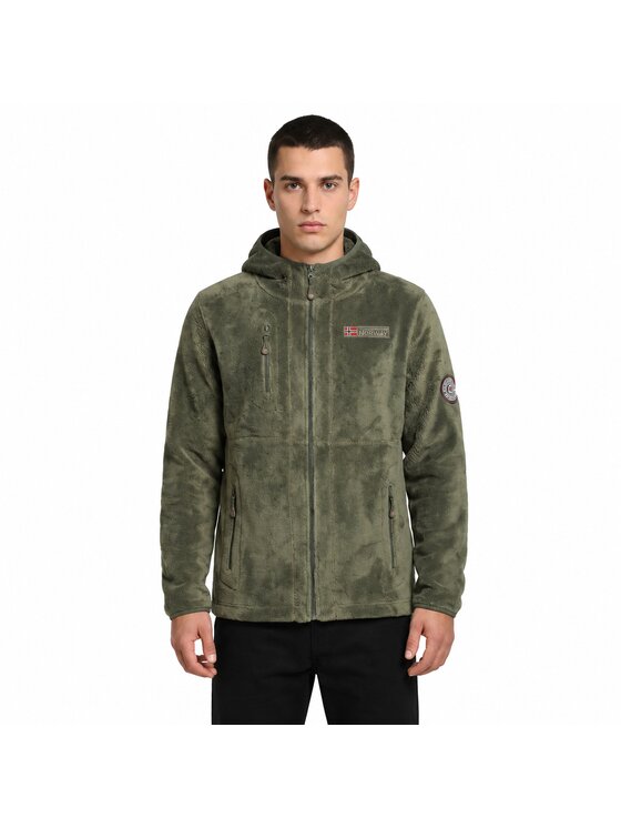 Geographical Norway Geographical Norway Polar WY3387H/GN-OLIVE Zielony Reglan Fit