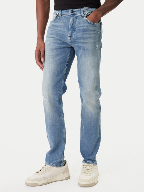 BOSS BOSS Džínsy Delaware 50559615 Modrá Slim Fit