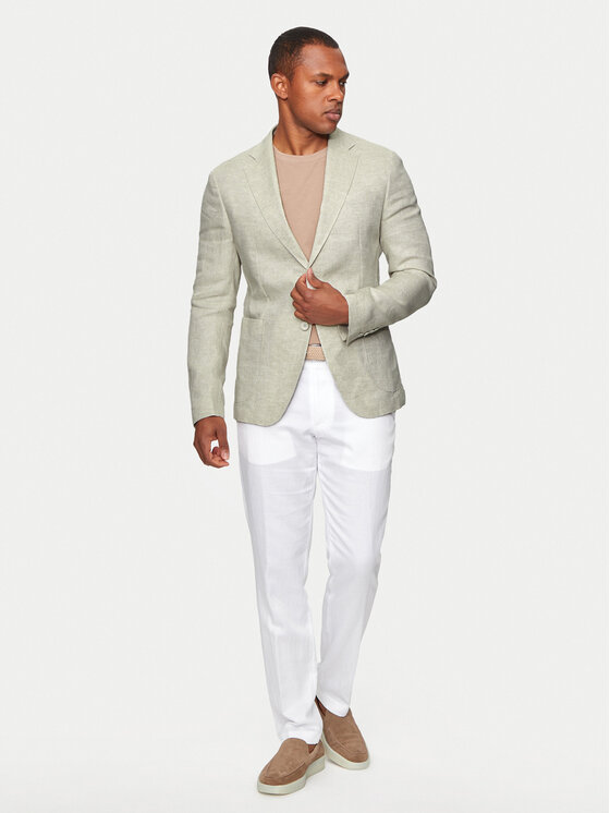 JOOP! JOOP! Sacou Hoverest 30041961 Bej Slim Fit