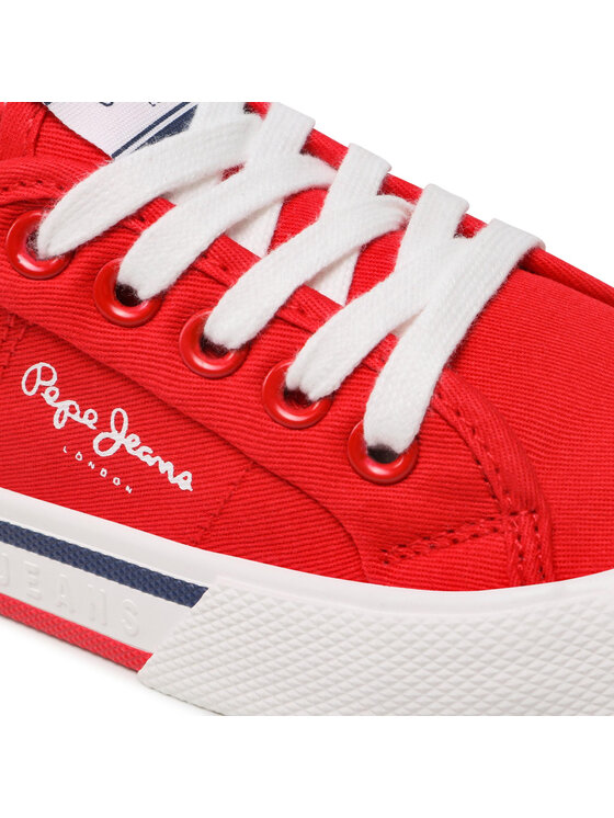 Pepe Jeans Pepe Jeans Tenisice Brady Boy Basic PBS30527 Crvena