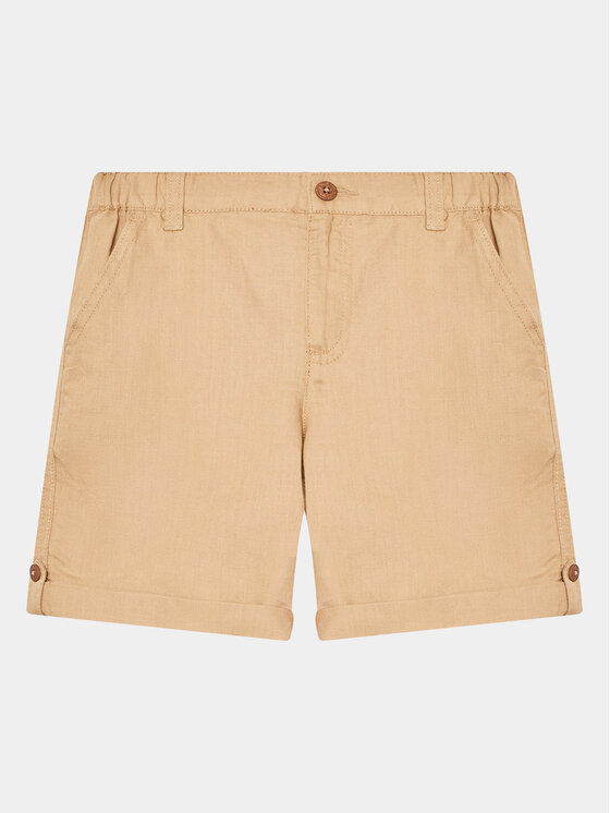 United Colors Of Benetton United Colors Of Benetton Pantaloncini di tessuto 4BE7G9012 Beige Regular Fit