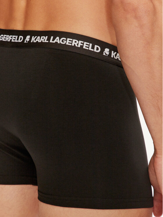 KARL LAGERFELD KARL LAGERFELD Set di 3 boxer 235M2109 Nero