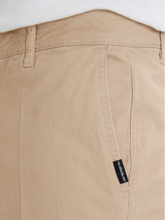 Quiksilver Quiksilver Szorty materiałowe EQYWS03890 Beżowy Regular Fit
