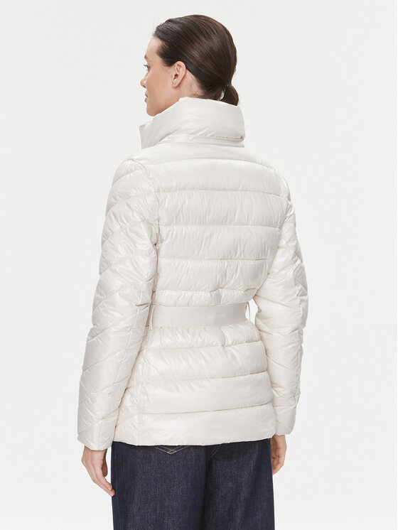 Calvin Klein Calvin Klein Žieminė striukė Ess K20K206090 Écru Slim Fit
